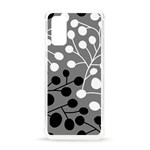 Abstract Nature Black White Samsung Galaxy S20 6.2 Inch TPU UV Case