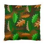 Leaves Foliage Pattern Oak Autumn Standard Cushion Case (One Side)