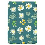 Drawing Flowers Meadow White Removable Flap Cover (S)