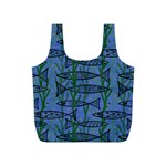 Fish Pike Pond Lake River Animal Full Print Recycle Bag (S)