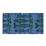 Fish Pike Pond Lake River Animal Satin Wrap 35  x 70 