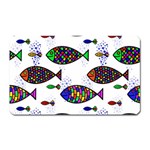Fish Abstract Colorful Magnet (Rectangular)