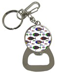 Fish Abstract Colorful Bottle Opener Key Chain