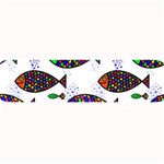 Fish Abstract Colorful Large Bar Mat