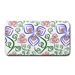 Bloom Nature Plant Pattern Medium Bar Mat