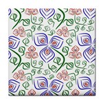 Bloom Nature Plant Pattern Face Towel
