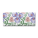 Bloom Nature Plant Pattern Hand Towel