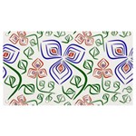Bloom Nature Plant Pattern Banner and Sign 7  x 4 