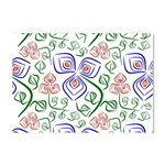 Bloom Nature Plant Pattern Crystal Sticker (A4)