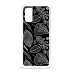 Leaves Flora Black White Nature Samsung Galaxy S20 6.2 Inch TPU UV Case