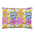 Bloom Flora Pattern Printing Pillow Case (Two Sides)