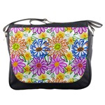 Bloom Flora Pattern Printing Messenger Bag