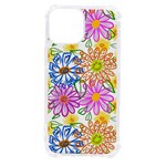 Bloom Flora Pattern Printing iPhone 13 mini TPU UV Print Case