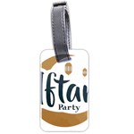 Iftar-party-t-w-01 Luggage Tag (two sides)