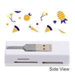 Pattern-fruit-apples-green Memory Card Reader (Stick)