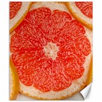Grapefruit-fruit-background-food Canvas 8  x 10 