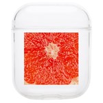 Grapefruit-fruit-background-food Soft TPU AirPods 1/2 Case