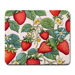 Strawberry-fruits Large Mousepad