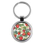Strawberry-fruits Key Chain (Round)