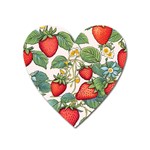 Strawberry-fruits Heart Magnet