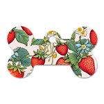 Strawberry-fruits Dog Tag Bone (Two Sides)