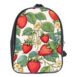 Strawberry-fruits School Bag (Large)