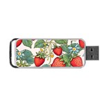 Strawberry-fruits Portable USB Flash (One Side)