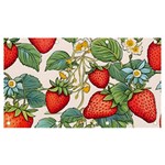 Strawberry-fruits Banner and Sign 7  x 4 