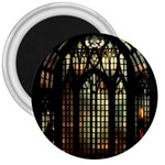 Stained Glass Window Gothic 3  Magnets