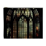 Stained Glass Window Gothic Cosmetic Bag (XL)