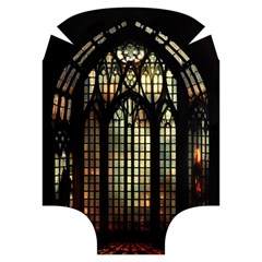 Stained Glass Window Gothic Luggage Cover (Medium) from ArtsNow.com Back
