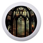 Stained Glass Window Gothic Dento Box with Mirror