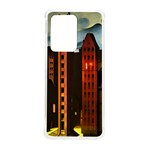 Sci-fi Futuristic Science Fiction City Neon Scene Artistic Technology Machine Fantasy Gothic Town Bu Samsung Galaxy S20 Ultra 6.9 Inch TPU UV Case