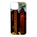 Sci-fi Futuristic Science Fiction City Neon Scene Artistic Technology Machine Fantasy Gothic Town Bu iPhone 13 TPU UV Print Case