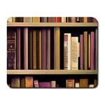 Books Bookshelves Office Fantasy Background Artwork Book Cover Apothecary Book Nook Literature Libra Small Mousepad