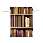 Books Bookshelves Office Fantasy Background Artwork Book Cover Apothecary Book Nook Literature Libra Lightweight Drawstring Pouch (S)