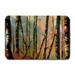 Woodland Woods Forest Trees Nature Outdoors Mist Moon Background Artwork Book Plate Mats