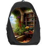 Room Interior Library Books Bookshelves Reading Literature Study Fiction Old Manor Book Nook Reading Backpack Bag