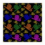 Pattern Repetition Snail Blue Medium Glasses Cloth (2 Sides)