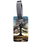 Nature Outdoors Cellphone Wallpaper Background Artistic Artwork Starlight Book Cover Wilderness Land Luggage Tag (one side)