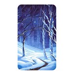 Landscape Outdoors Greeting Card Snow Forest Woods Nature Path Trail Santa s Village Memory Card Reader (Rectangular)