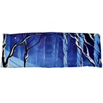Landscape Outdoors Greeting Card Snow Forest Woods Nature Path Trail Santa s Village Body Pillow Case Dakimakura (Two Sides)