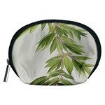 Watercolor Leaves Branch Nature Plant Growing Still Life Botanical Study Accessory Pouch (Medium)