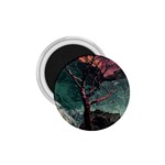 Night Sky Nature Tree Night Landscape Forest Galaxy Fantasy Dark Sky Planet 1.75  Magnets