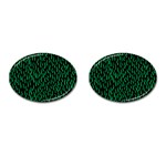Confetti Texture Tileable Repeating Cufflinks (Oval)