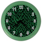 Confetti Texture Tileable Repeating Color Wall Clock