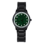 Confetti Texture Tileable Repeating Stainless Steel Round Watch