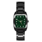 Confetti Texture Tileable Repeating Stainless Steel Barrel Watch