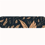 Background Pattern Leaves Texture Large Bar Mat