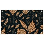 Background Pattern Leaves Texture Banner and Sign 7  x 4 